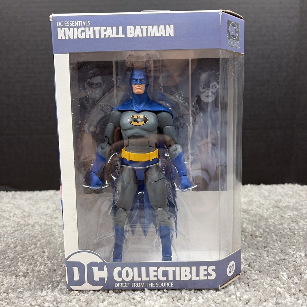 DC Essentials Knightfall Batman 21 Collectible Action Figure In Box